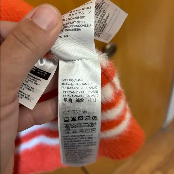 Levi’s Striped Fuzzy Cardigan - Picture 4 of 5